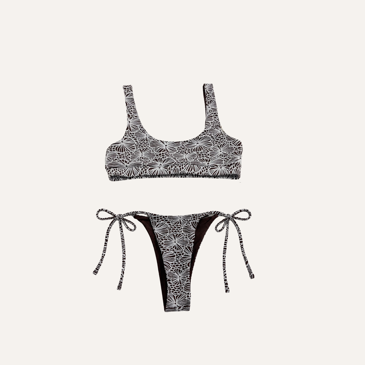 Ozoux Tie Set Espresso | PRE ORDER
