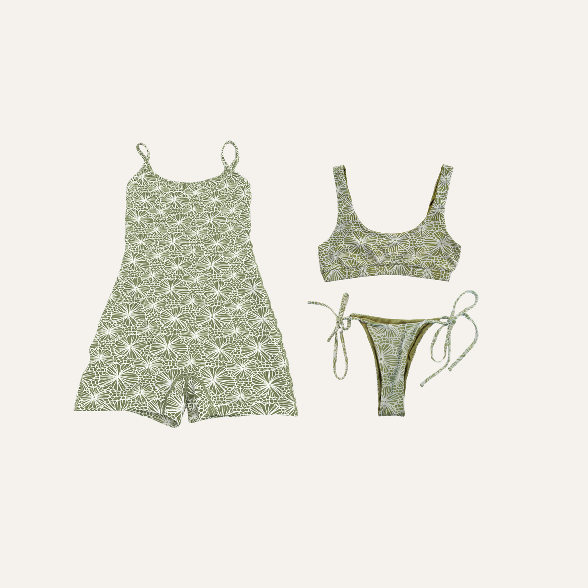 Move & Tie Olive Set | PRE ORDER